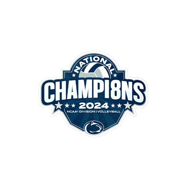 decal National Champions 2024 NCAA Division 1 Volleyball Penn State